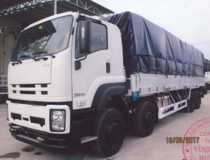 Isuzu 4 chân 18 tấn – VM FV330 8x4. Bao trước bạ