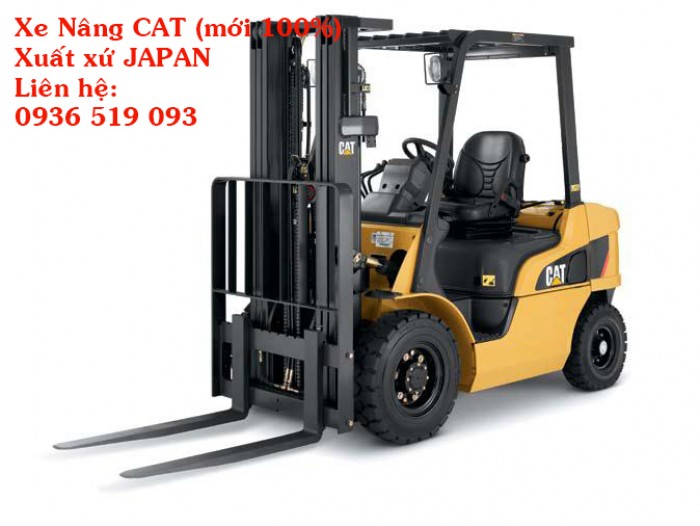 Xe nâng dầu 2.5 tấn CAT xuất xứ Nhật Bản giá tốt mới 100%