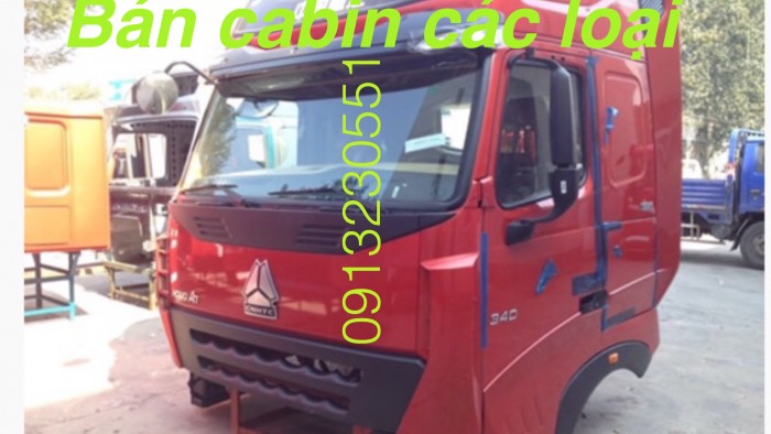 Bán cabin tổng thành howo a7 mới nhập khẩu các màu