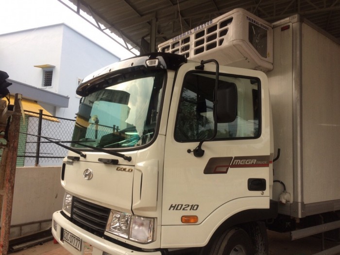 Xe tải đông lạnh Hyundai HD210 nhập khẩu nguyên chiếc từ hàn quốc(korea)