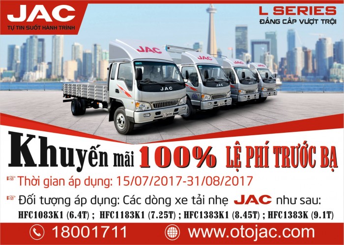 Xe tải 7.25 tấn giá rẻ cho mọi nhà