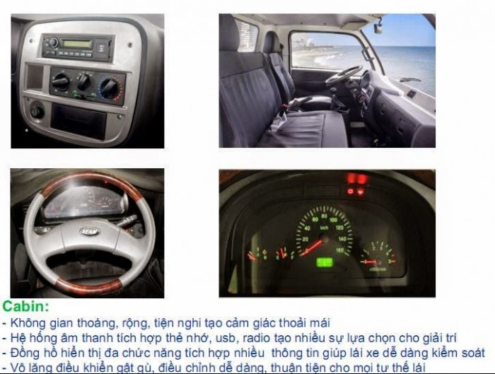 GIá Xe tải VEAM VT150 - 1.5 Tấn giá tốt nhất Bình Dương