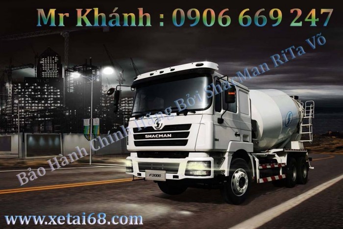 Xe Bồn Shacman 2017 10M3