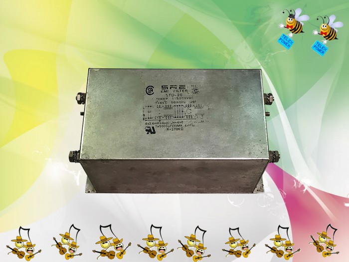 LỌC ĐIỆN SRE ( MỸ) 20A, 1 phase, dài 16cm ,ngang 8 cm, cao 8 cm, nặng 2 kg , GIÁ BÁN 500.000đ.