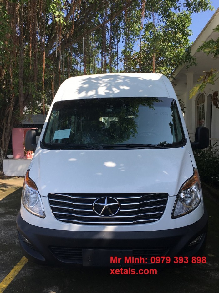 Xe du lịch jac 16 chỗ nhập khẩu nguyên chiếc 2017