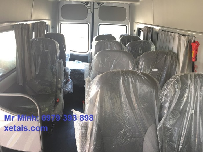 Xe khách 16 chỗ jac nhập khẩu nguyên chiếc