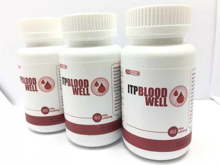TPCN ITP Bloodwell hỗ trợ cầm máu cho người sốt xuất huyết.0