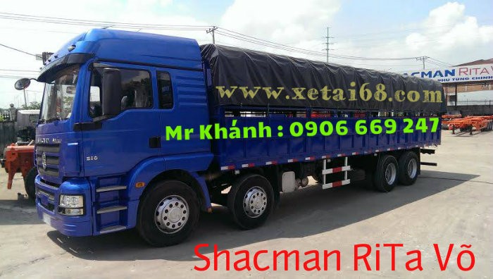 Xe tải 5 chân shacman