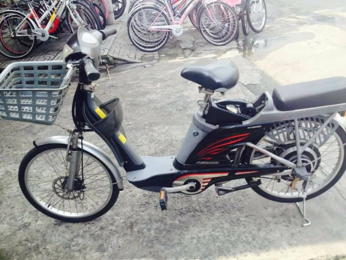 Xe đạp điện Asama AFG,thắng đĩa,chính hãng