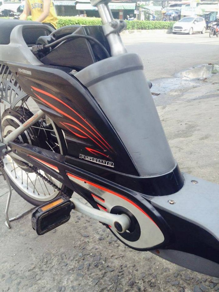 Xe đạp điện Asama AFG,thắng đĩa,chính hãng