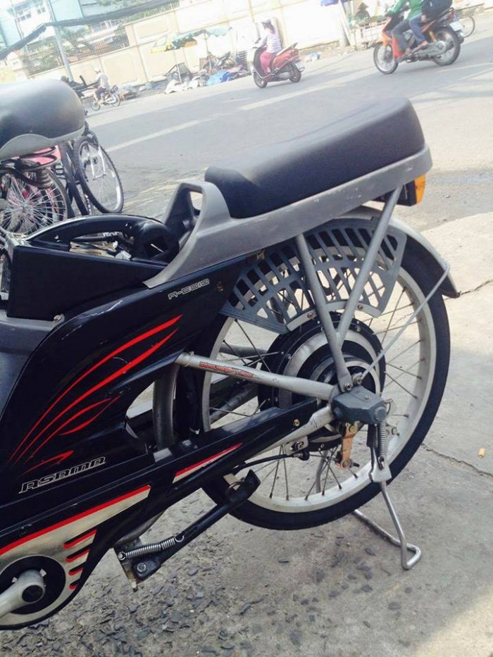 Xe đạp điện Asama AFG,thắng đĩa,chính hãng