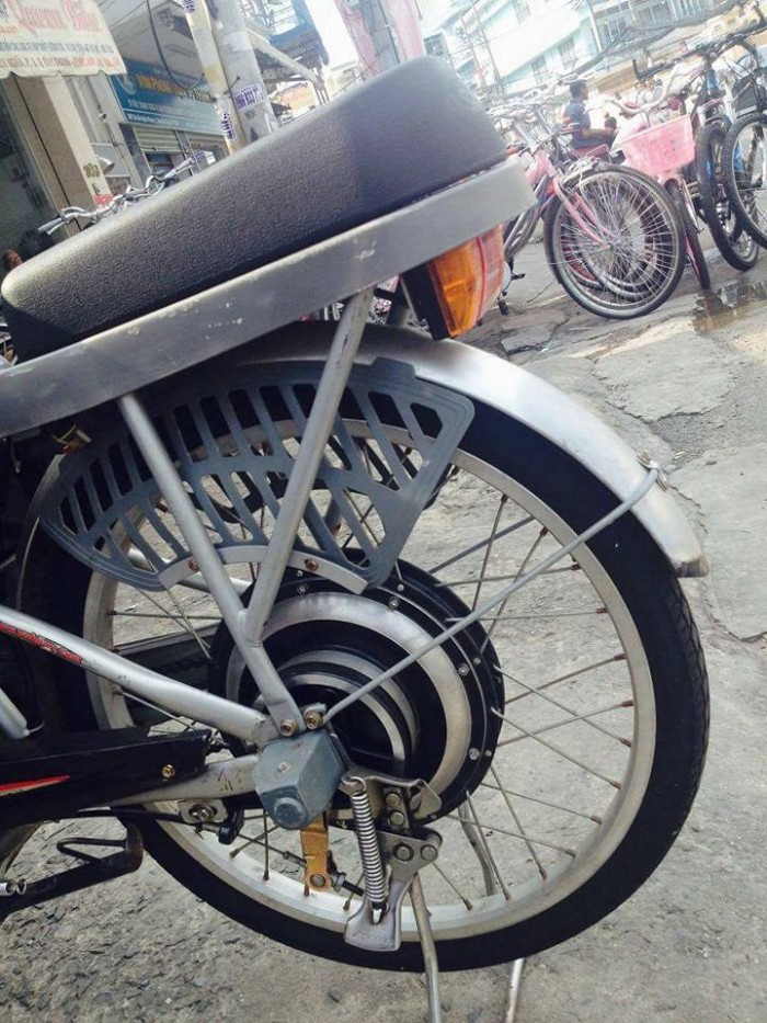 Xe đạp điện Asama AFG,thắng đĩa,chính hãng