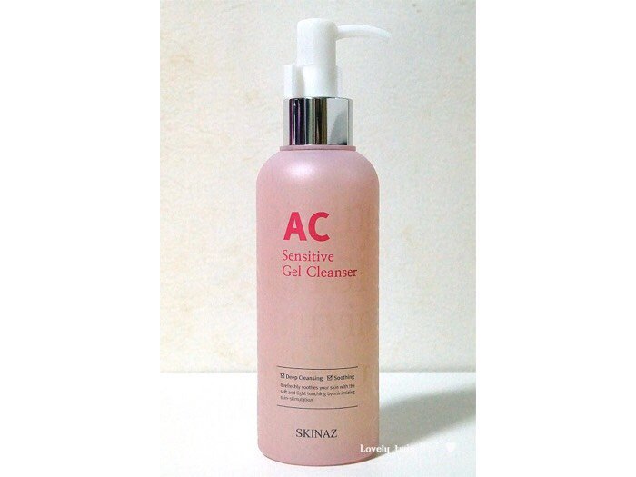 Sữa rửa mặt dạng gel Skinaz AC Sensitive Gel Cleanser2