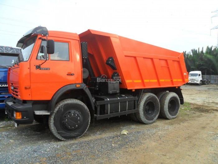 Xe tải ben Kamaz 10 khối