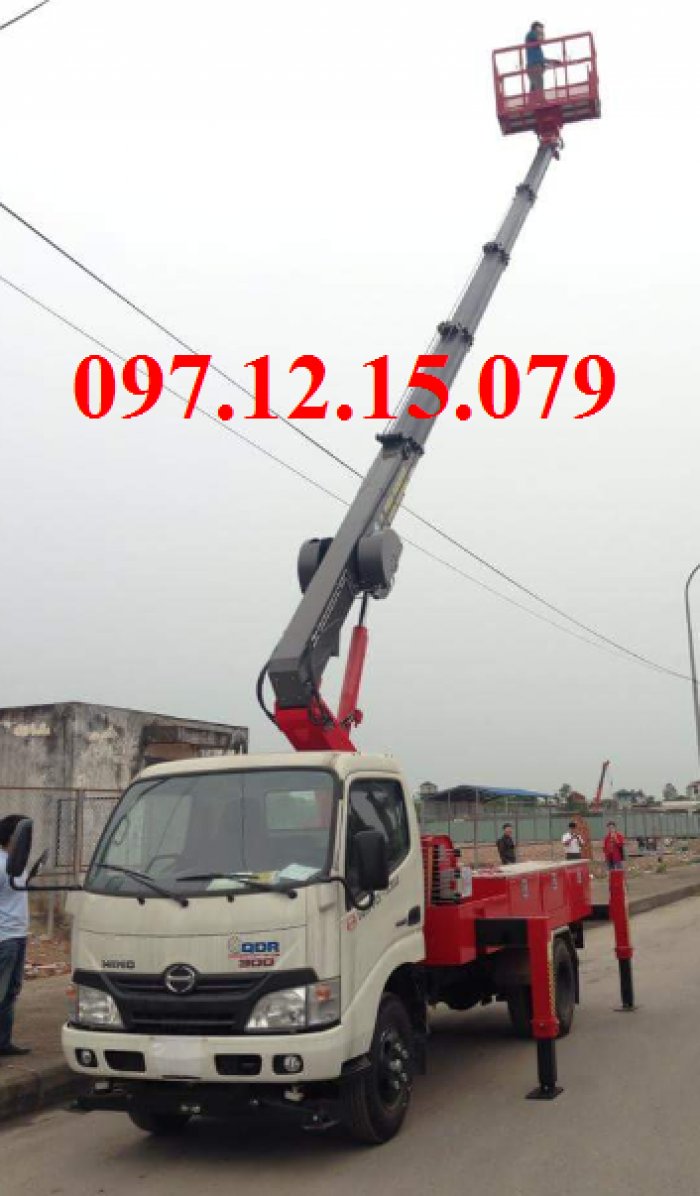 Xe tải hino nâng người giá rẻ tại hà nội