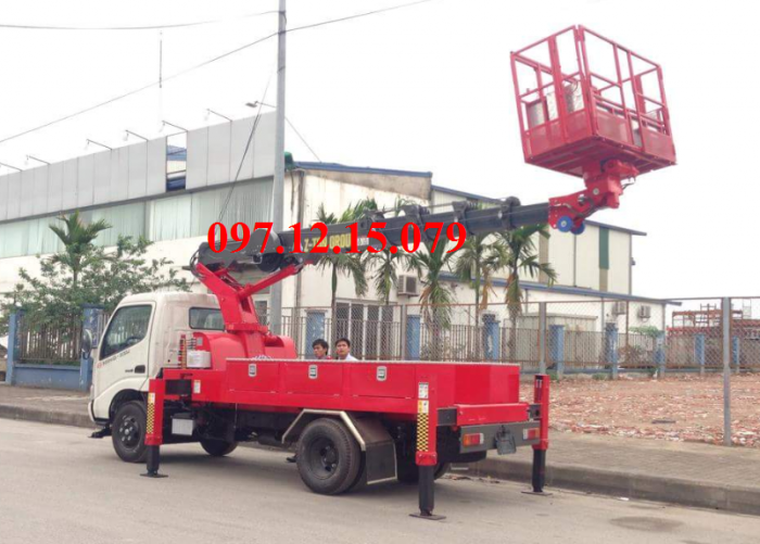 Xe tải hino nâng người giá rẻ tại hà nội