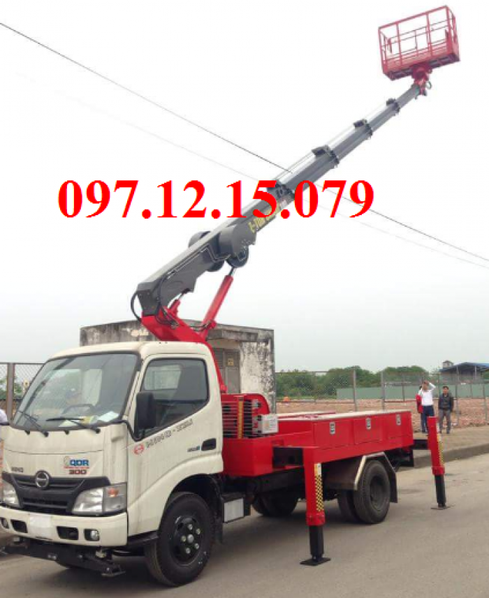 Xe tải hino nâng người giá rẻ tại hà nội