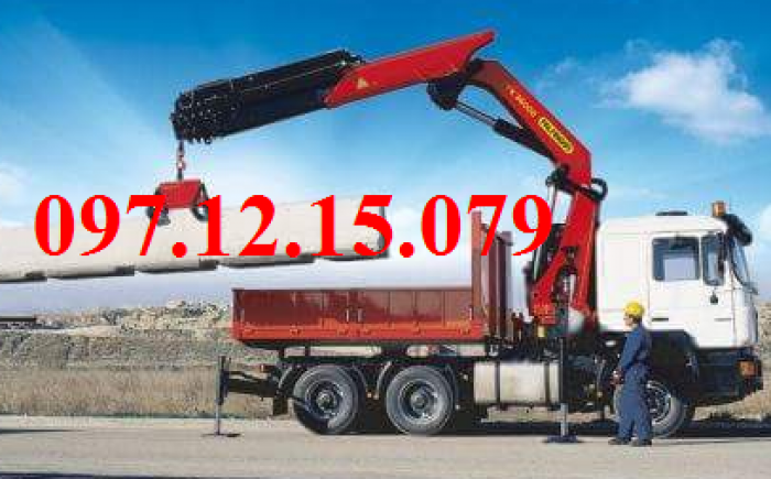 Xe tải hino 3 chân gắn cẩu palfinger chất lượng tốt