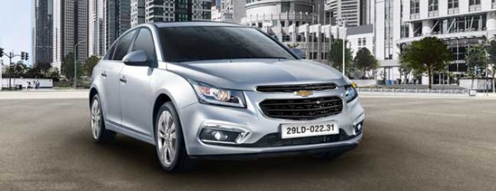 Chevrolet Cruze LT 1.6 chính hãng Số sàn giá rẻ: 589 triệu trang bị hệ thống giải trí MyLink