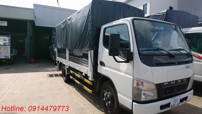 Mitsubishi Fuso canter 4.7, cam kết giá tốt nhất thị trường, trả gớp với lãi suất chỉ 4.99%/năm