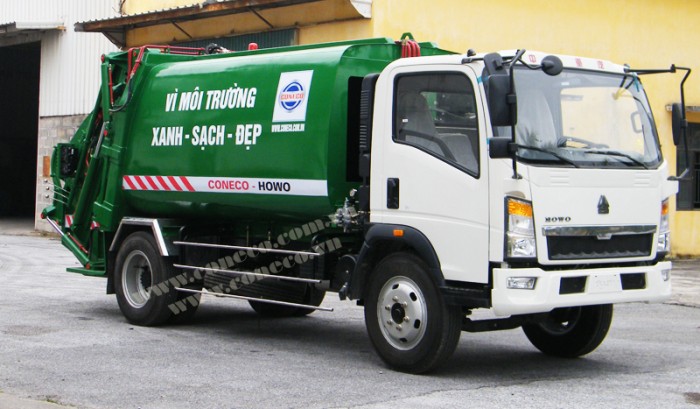 Bán Xe Ép Cuốn Rác Hino 9 Khối, Giá Tốt Nhất