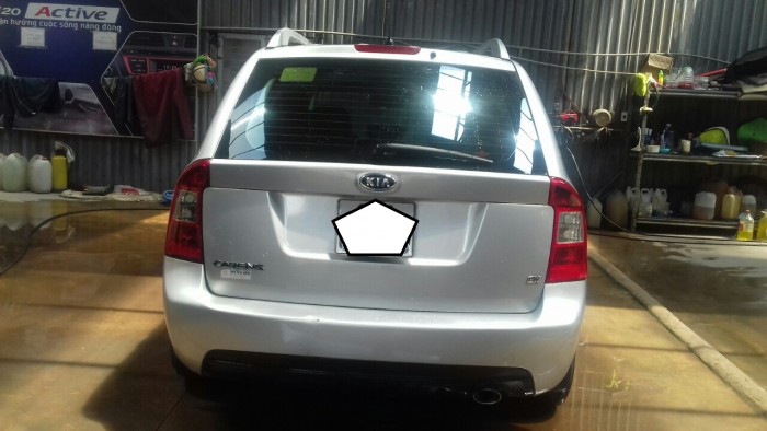 Bán Kia carens 2015 2.0 EX màu bạc xe đẹp