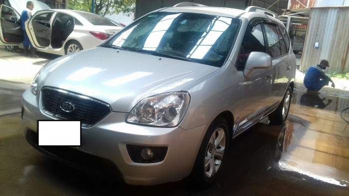 Bán Kia carens 2015 2.0 EX màu bạc xe đẹp