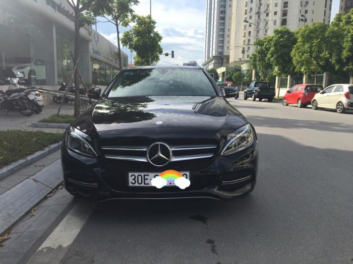 Mercedes C200 đời 2015 biển Hà Nội đẹp