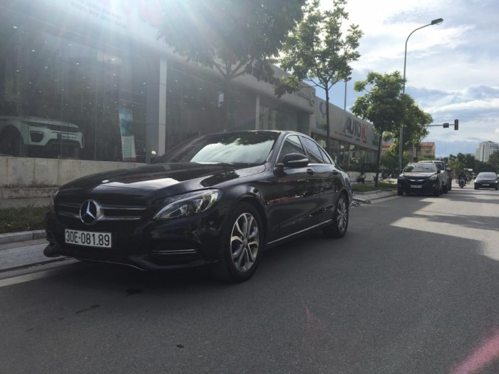 Mercedes C200 đời 2015 biển Hà Nội đẹp