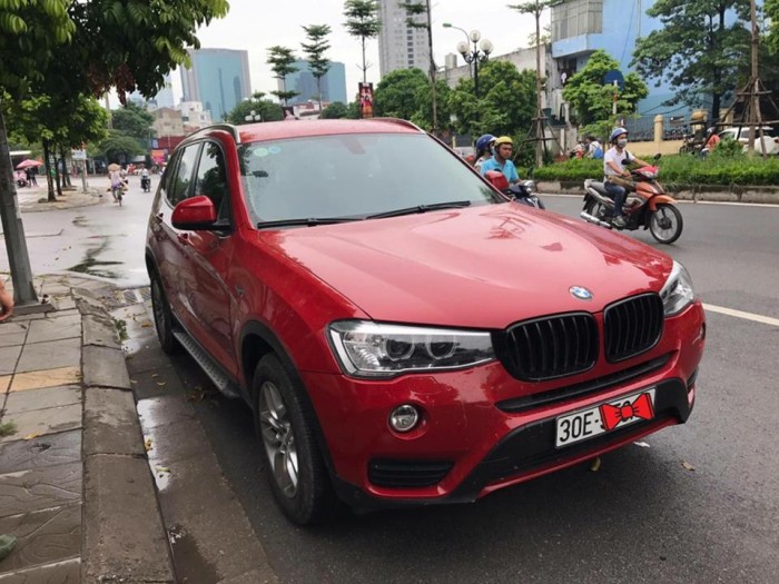 Bán xe BMW X3 2016 mầu đỏ siêu hot