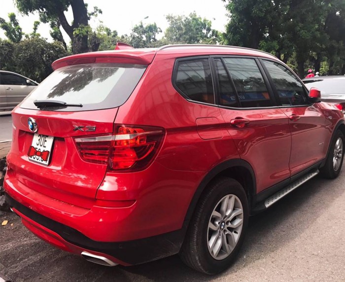 Bán xe BMW X3 2016 mầu đỏ siêu hot