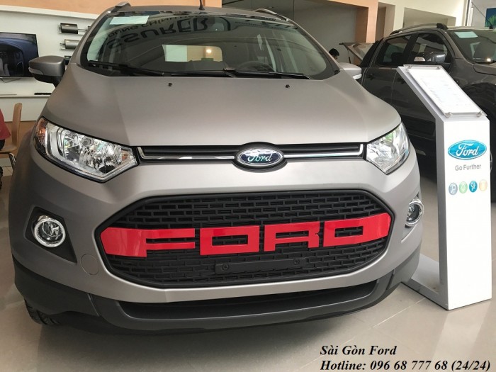 Ford Ecosport 2019 số tự động, phiên bản sơn nhám mới chỉ có tại Gia Định Ford