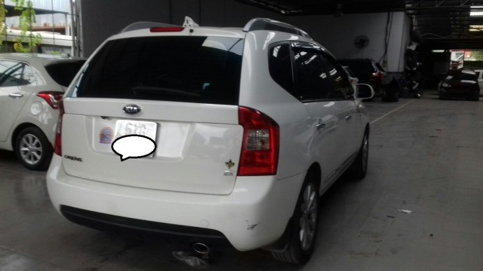 Bán Kia Carens 2.0MT SX 2012 màu trắng BSTP