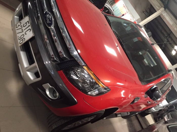 Bán Ford Ranger Wiltrack sx 2013 màu cam,thùng thấp