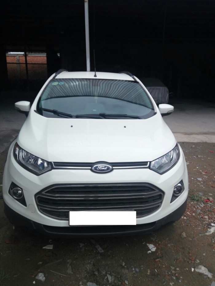 Ford Ecosport Titanium 1.5AT, 2014, màu trắng, chạy 14000km