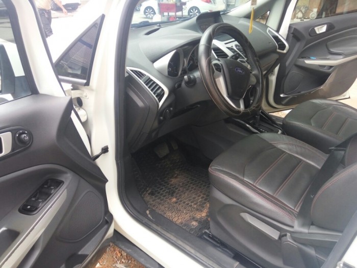 Ford Ecosport Titanium 1.5AT, 2014, màu trắng, chạy 14000km