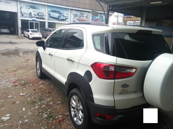 Ford Ecosport Titanium 1.5AT, 2014, màu trắng, chạy 14000km