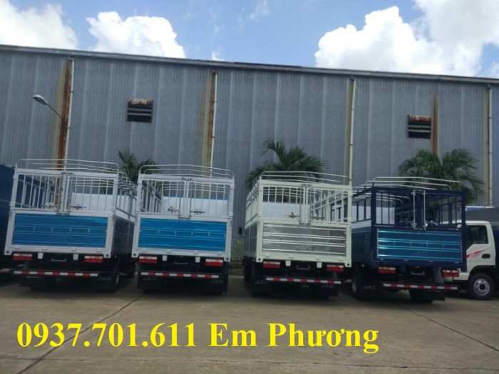 Xe tải jac 2.4 tấn thung 3m7 trả góp giá mềm