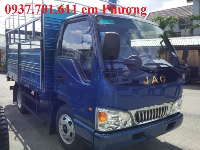 Xe tải jac 2.4 tấn thung 3m7 trả góp giá mềm