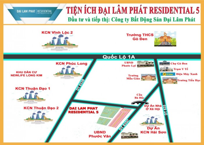 Chính thức mở bán 10 lô đất mặt tiền 7m, SHR gần chợ Bình Chánh