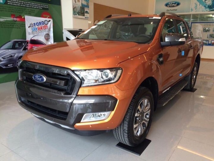 Ford Ranger Wildtrak 3.2 AT 4x4 2017 Màu Cam