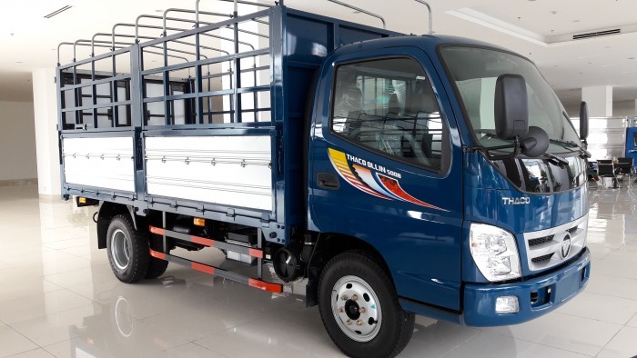 Thaco Gò Dầu bán xe tải Foton Ollin345 máy Isuzu tải 2.4T, có trả góp