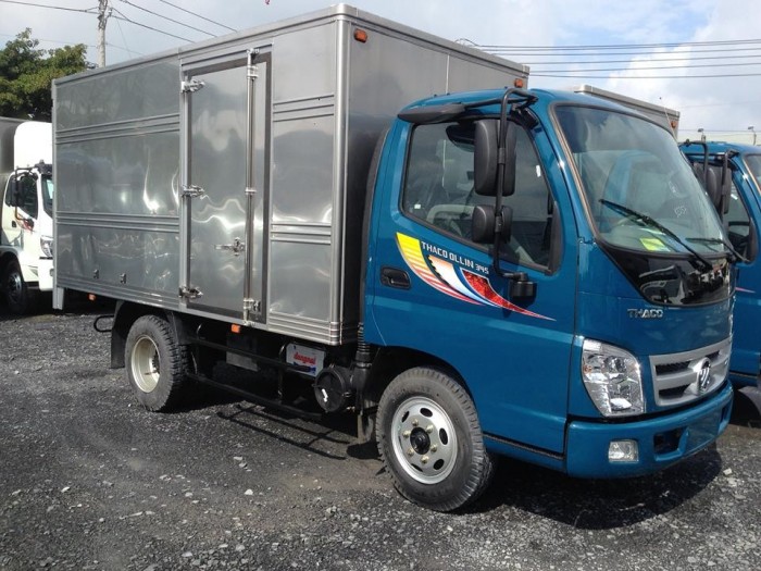 Thaco Gò Dầu bán xe tải Foton Ollin345 máy Isuzu tải 2.4T, có trả góp
