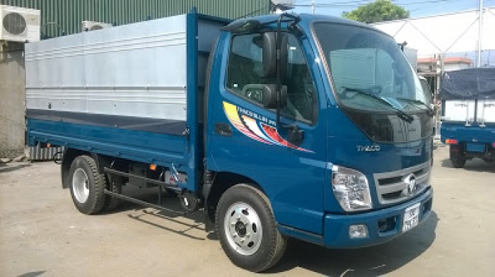 Thaco Gò Dầu bán xe tải Foton Ollin345 máy Isuzu tải 2.4T, có trả góp