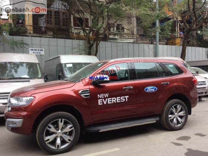 Ford Everest mới 2017 hỗ trợ vay đến 80% giá trị xe, giá giảm hấp dẫn nhất.