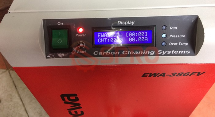 Máy vệ sinh buồng đốt xe máy EWA 386FV - Giải pháp tăng hiệu quả làm sạch buồng đốt xe máy