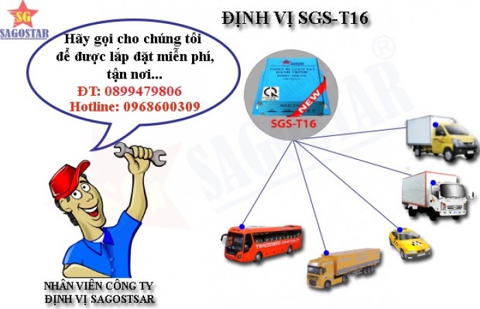 Thiết Bị Giám Sát Hành Trình Sagostar Sgs-T16