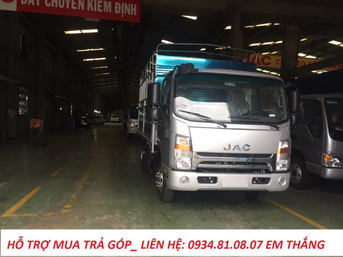 Xe tải Jac 3,45 tấn, đai lí xe tải jac/ jac 3t45/ jac 3t5 thùng bat, mua xe tải jac