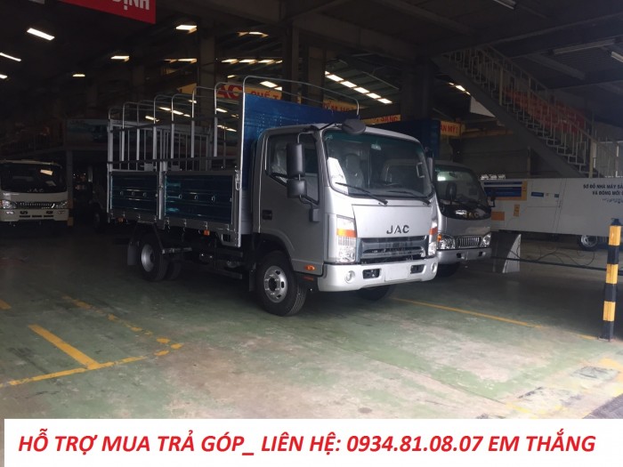 Xe tải Jac 3,45 tấn, đai lí xe tải jac/ jac 3t45/ jac 3t5 thùng bat, mua xe tải jac