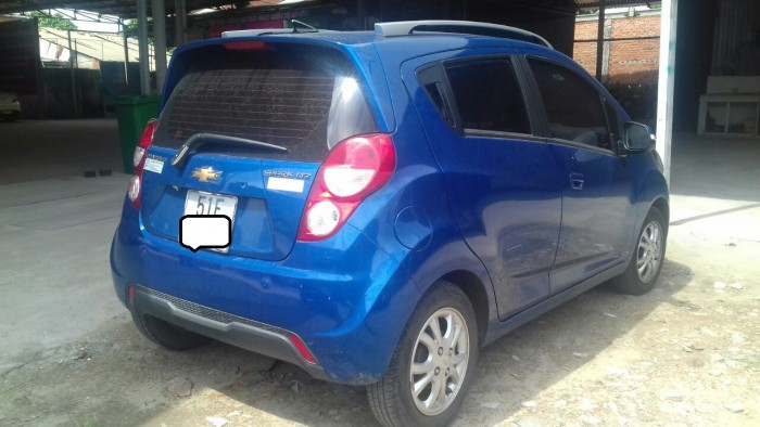 Bán Chevrolet spark ltz  2015 1.0AT màu xanh dương xe đẹp